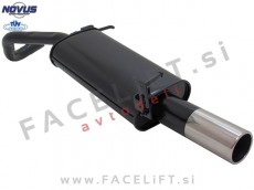 VW Polo 9N 9N3 01-09 športni izpušni lonec 1x 90mm VW Polo 9N 9N3 01-09 športni izpušni lonec 1x 90mm
