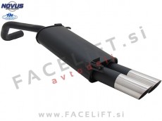 VW Polo 9N 9N3 01-09 športni izpušni lonec 2x 76mm MS-Design VW Polo 9N 9N3 01-09 športni izpušni lonec 2x 76mm MS-Design