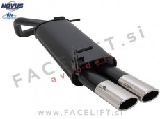 VW Polo 9N 9N3 01-09 športni izpušni lonec 2x 85/58mm AM-Design VW Polo 9N 9N3 01-09 športni izpušni lonec 2x 85/58mm AM-Design