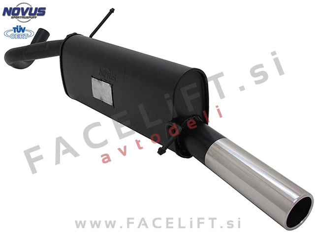 VW Polo R-Line / 6R (09-17) / športni izpušni lonec / 1x 76mm