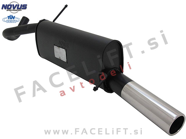 VW Polo / 6R (09-17) / športni izpušni lonec / 1x 76mm VW Polo / 6R (09-17) / športni izpušni lonec / 1x 76mm