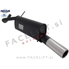 VW Polo 6R 09-17 športni izpušni lonec 1x 90mm