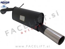 VW Polo 6R 09-17 športni izpušni lonec 1x 90mm RL-Design VW Polo 6R 09-17 športni izpušni lonec 1x 90mm RL-Design