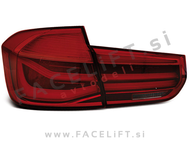 BMW 3 F30 Limuzina 11-15 zadnje LED luči