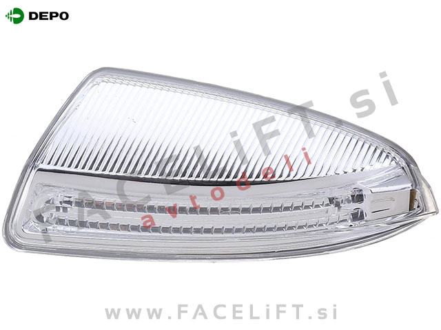 Mercedes C S204 W204 07-09 LED smernik bočnega ogledala levi
