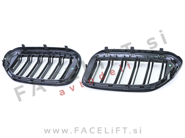 BMW 5 G30 G31 17-20 ledvičke M5 izgled črne (sijaj)