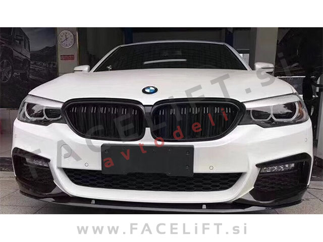 BMW 5 G30 G31 17-20 ledvičke M5 izgled črne (sijaj)