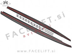 BMW 3 F30 F31 11-19 podaljški pragov M-Performance