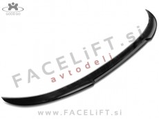 BMW 4 F33 F83 Cabriolet 13- spojler za prtljažnik M4 izgled črni (sijaj)