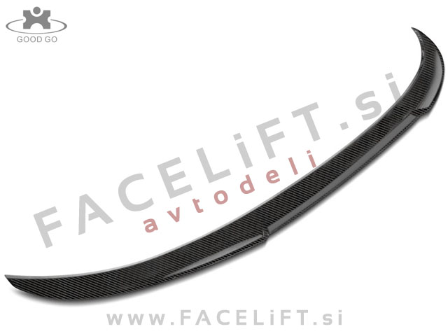 BMW 4 F33 F83 13- spojler za prtljažnik M4 izgled karbon (sijaj)