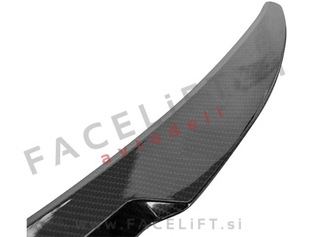 BMW 4 F33 F83 13- spojler za prtljažnik M4 izgled karbon (sijaj)