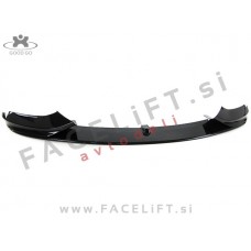 BMW 4 F32 F33 F36 13- podaljšek sprednjega odbijača M-Performance črni (sijaj)