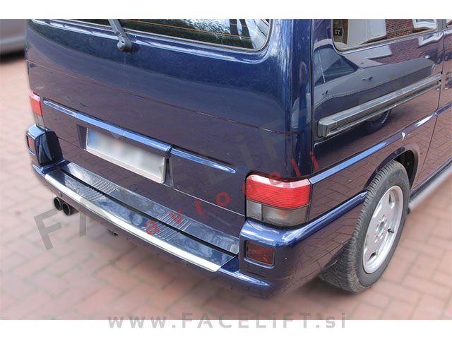 VW T4 96-03 zaščita zadnjega odbijača kromirana (sijaj) VW T4 96-03 zaščita zadnjega odbijača kromirana (sijaj)