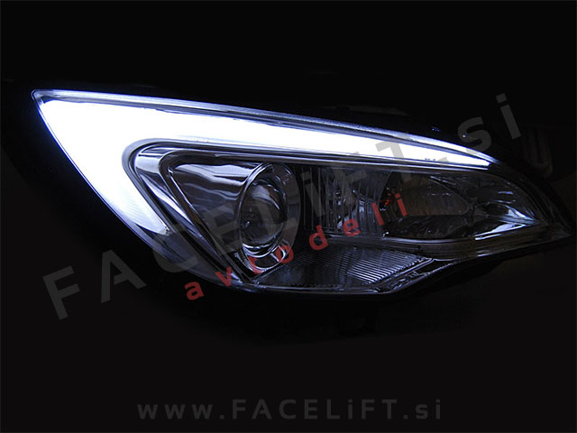 Opel Astra J / (09-15) / žarometi / DRL