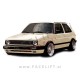 VW Golf 2 GL GTI 83-92 meglenke zatemnjene smoke