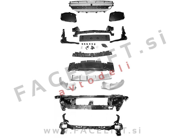 Mercedes GLE W166 15-18 sprednji odbijač AMG izgled Mercedes GLE W166 15-18 sprednji odbijač AMG izgled