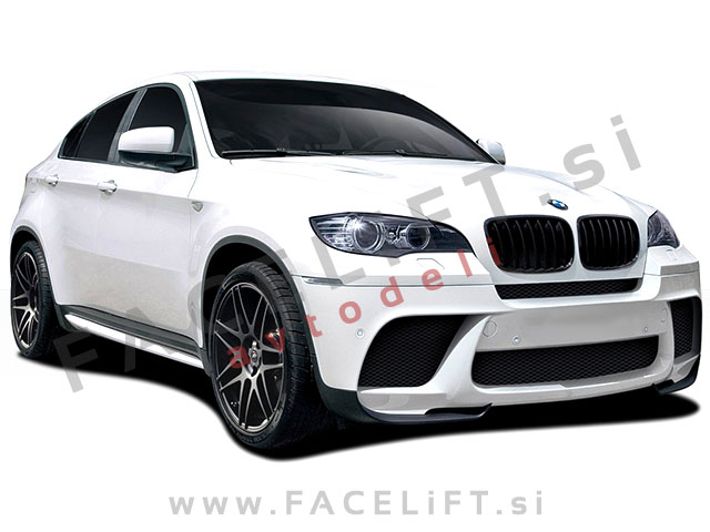 BMW X6 E71 08-13 sprednji odbijač M-Performance izgled PDC SRA