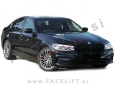 BMW 5 G30 G31 17-20 ledvičke črne (mat) M5 izgled