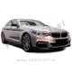 BMW 5 G30 G31 17- podaljšek sprednjega odbijača M-Performance črni (sijaj)