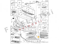 Opel Insignia / G09 (08-13) / mreža sprednjega odbijača / leva