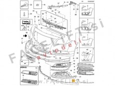 Opel Insignia / G09 (08-13) / letev sprednjega odbijača / leva