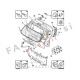 Peugeot 307 Karavan 01-07 plinski amortizer prtljažnih vrat