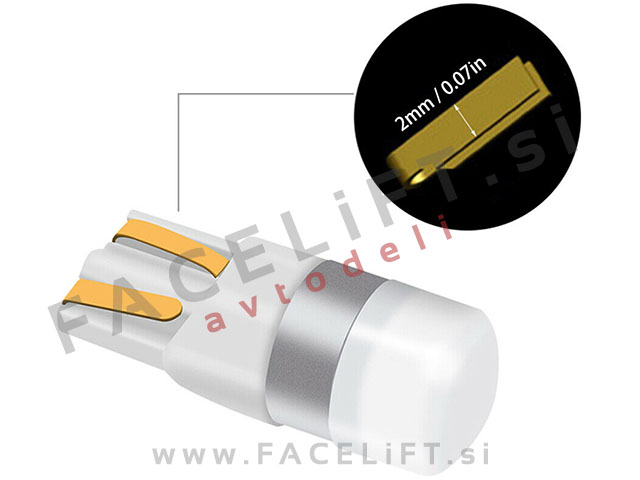LED žarnica T10 W5W 1x LED (3030) 12V