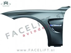 BMW 3 F30 F31 11-19 sprednji blatnik M3 izgled levi