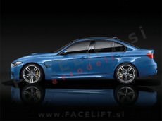 BMW 3 F30 F31 11-19 sprednji blatnik M3 izgled levi