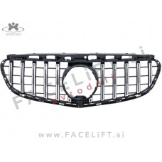 Mercedes E S212 W212 13-16 maska črna kromirana sijaj Mercedes E S212 W212 13-16 maska črna kromirana sijaj