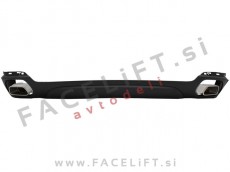 BMW X5 F15 13-18 difuzor z nastavki za izpuh M-Technic V8 izgled