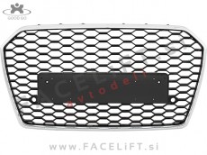 Audi A6 / 4G (11-14) / maska / RS6 / kromirana (sijaj) / PDC