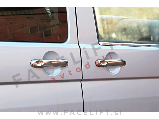 VW T5 03-15 nastavki kljuk kromirani (sijaj)