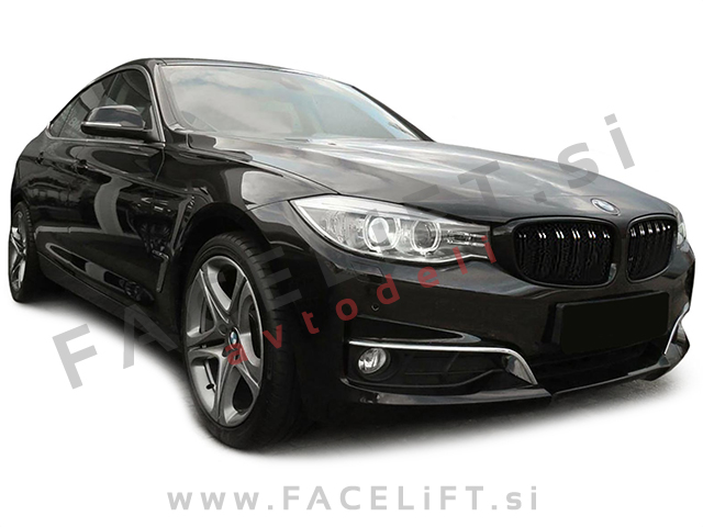 BMW 3 Gran Turismo F34 13- ledvičke M3 izgled črne (mat)