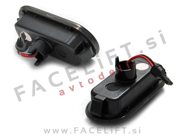 VW Golf 4 97-03 dinamični bočni LED smerniki zatemnjeni (smoke)