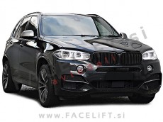 BMW X5 F15 13-18 ledvičke črne (sijaj)