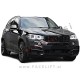BMW X6 F16 14-19 ledvičke črne (sijaj)