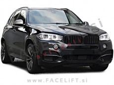 BMW X5 F15 13-18 ledvičke črne (mat)