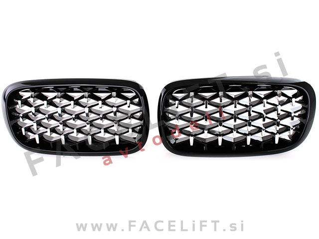 BMW X6 F16 14-19 ledvičke črne (sijaj) BMW X6 F16 14-19 ledvičke črne (sijaj)