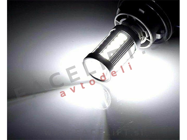 LED žarnica P21W (BA15s / 1156) 33x LED (5630) 12V LED žarnica P21W (BA15s / 1156) 33x LED (5630) 12V
