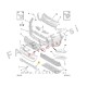 Peugeot 208 / (15-19) / mreža sprednjega odbijača / srednja
