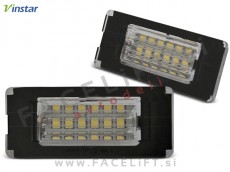 Mini Cooper R56 R57 R58 R59 09-16 LED osvetlitev registrske tablice z ohišjem Mini Cooper R56 R57 R58 R59 09-16 LED osvetlitev registrske tablice z ohišjem