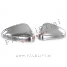 Audi A5 B9 16- pokrovi ogledal srebrni mat