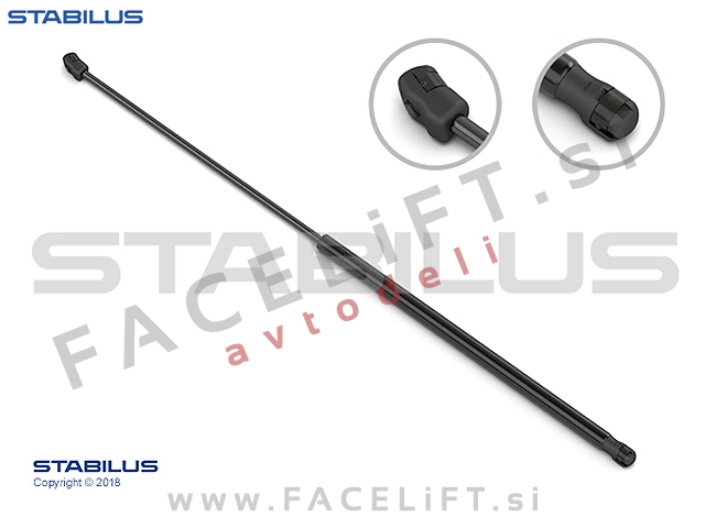 Audi A3 / 8P 8PA (03-12) / plinski amortizer pokrova motorja