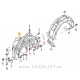 Audi A4 B7 8E 04-08 sprednji kolotek levi