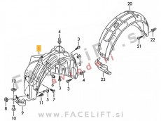 Seat Exeo / 3R (08-13) / sprednji kolotek / desni