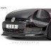 VW Golf 7 12-17 podaljšek sprednjega odbijača črni (mat)