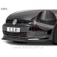 VW Golf 7 12-17 podaljšek sprednjega odbijača črni (mat)