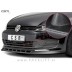 VW Golf 7 12-17 podaljšek sprednjega odbijača črni (mat)