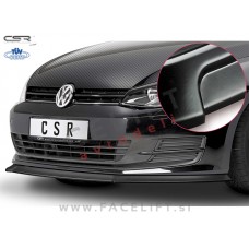 VW Golf 7 12-17 podaljšek sprednjega odbijača črni (mat) VW Golf 7 12-17 podaljšek sprednjega odbijača črni (mat)